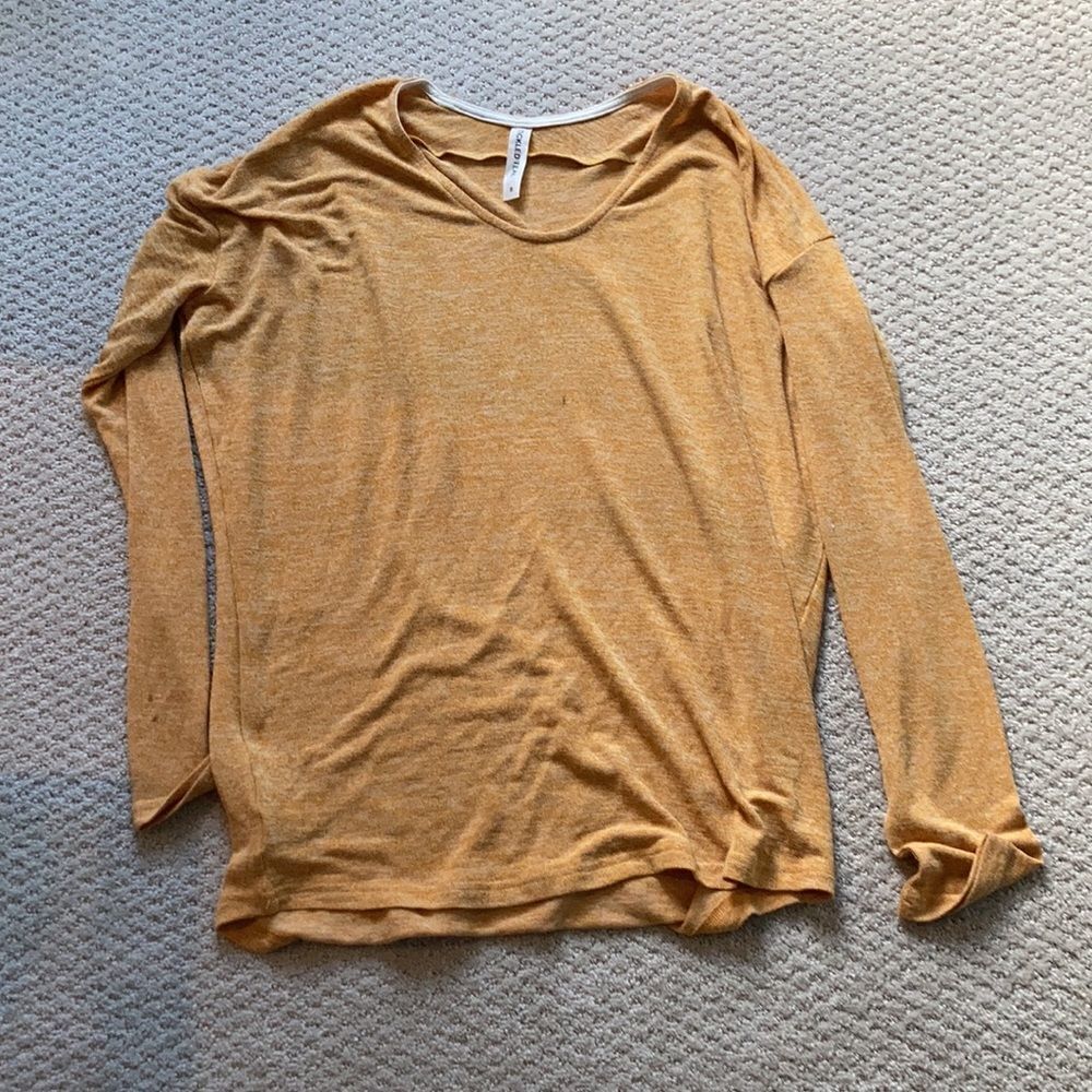 Gold long sleeve